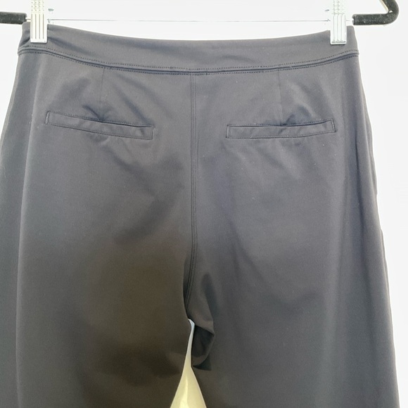 Lululemon Tapered-Leg Mid-Rise Pants 7/8 Length Luxtreme Black - Picture 9 of 16